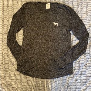 PINK grey long sleeve